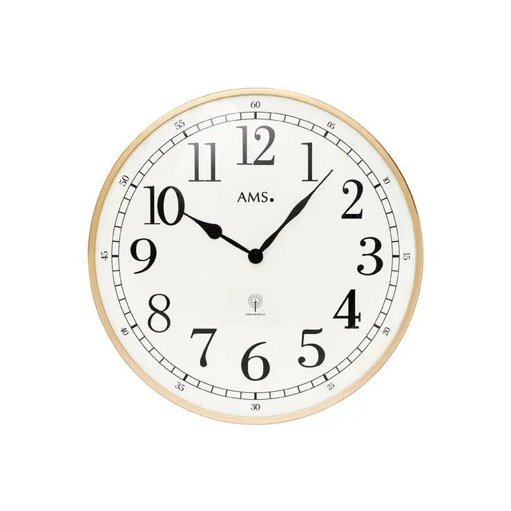 HORLOGE METAL ET VERRE RADIO PILOTEE AMS - 5607 — image 1