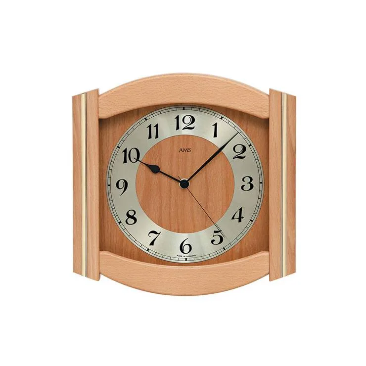 HORLOGE EN BOIS AMS - 5822/18 — image 1