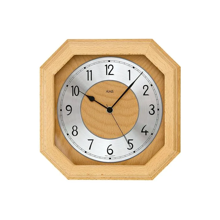 HORLOGE EN BOIS AMS - 5864/18 — image 1