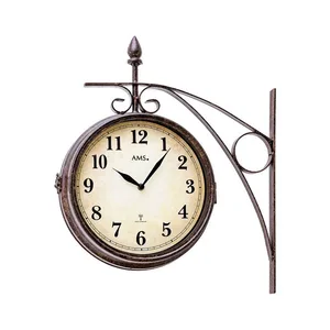HORLOGE METAL ET VERRE RADIO PILOTEE AMS - 5966 — image 1