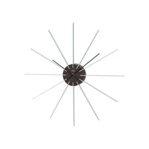 PENDULE AMS DESIGN QUARTZ EN METAL - 9595 — image 1