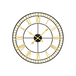 PENDULE AMS DESIGN QUARTZ EN METAL - 9647 — image 1