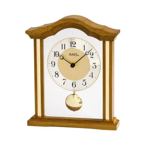 PENDULE EN BOIS AMS - 1174/4 — image 1