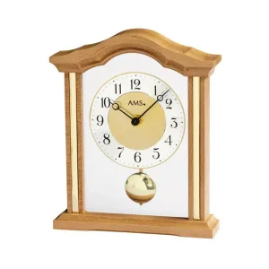 PENDULE EN BOIS AMS - 1174/18 — image 1