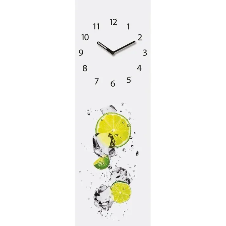 PENDULE QUARTZ DESIGN EN VERRE - 56 — image 1