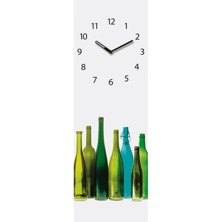 PENDULE QUARTZ DESIGN EN VERRE - 57 — image 1