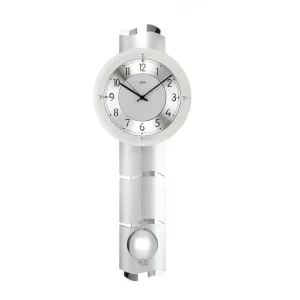 PENDULE DESIGN VERRE A BALANCIER RADIO PILOTEE - 5215 — image 1