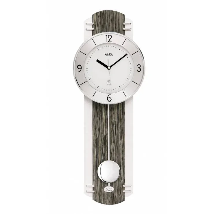 PENDULE DESIGN A BALANCIER RADIO PILOTEE - 5294 — image 1