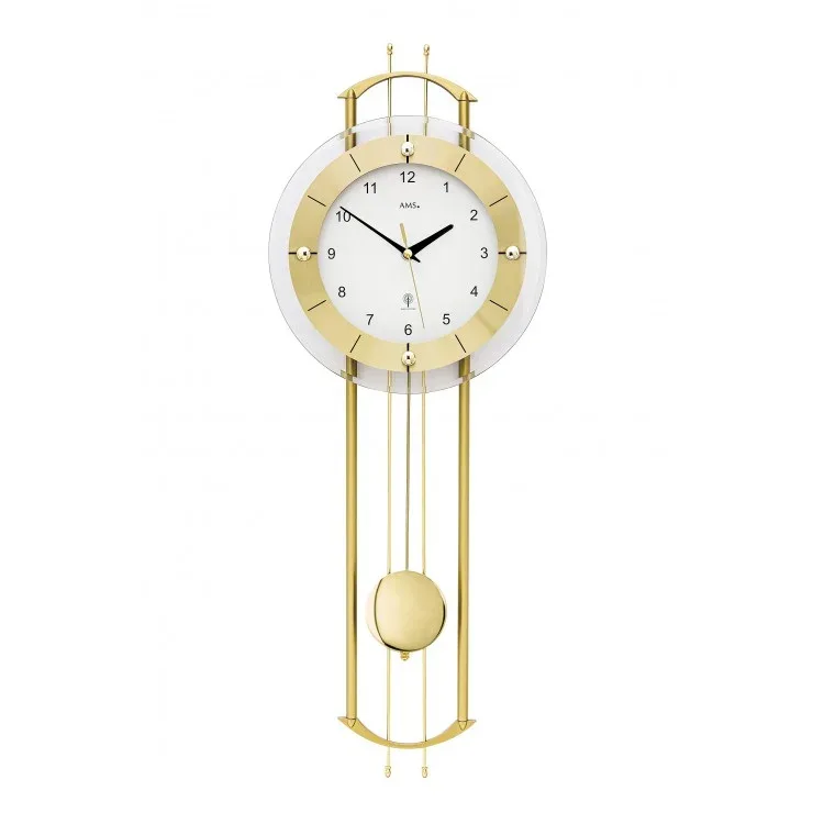 PENDULE DESIGN A BALANCIER RADIO PILOTEE - 5257 — image 1