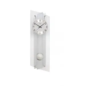 PENDULE DESIGN VERRE A BALANCIER RADIO PILOTEE - 5261 — image 1