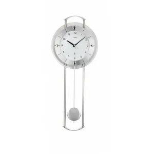 PENDULE DESIGN VERRE A BALANCIER RADIO PILOTEE - 5254 — image 1