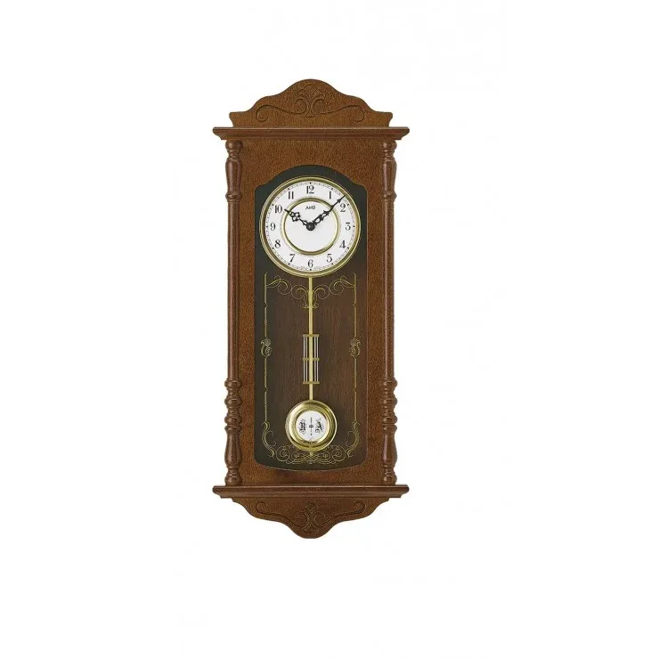 PENDULE QUARTZ EN BOIS - 7013/1 — image 1
