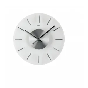 PENDULE AMS DESIGN QUARTZ EN VERRE - 9318 — image 1