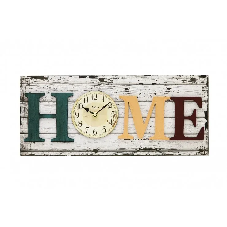 PENDULE AMS DESIGN QUARTZ EN VERRE - 9428 — image 1