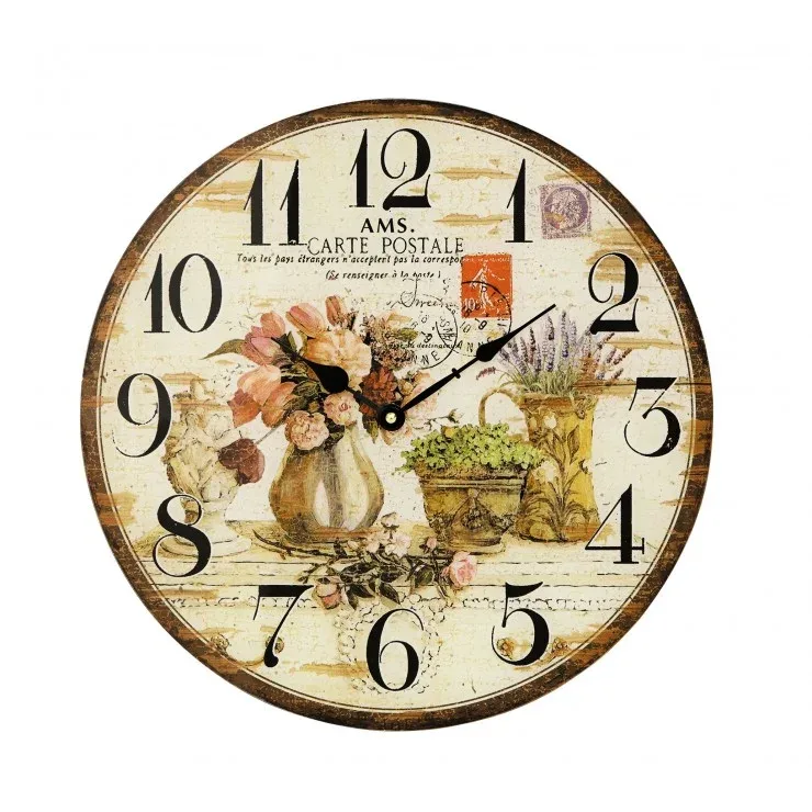 PENDULE AMS DESIGN QUARTZ EN VERRE - 9466 — image 1