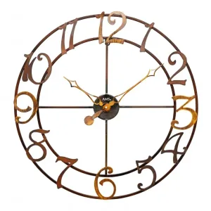 PENDULE AMS DESIGN QUARTZ EN METAL - 9566 — image 1