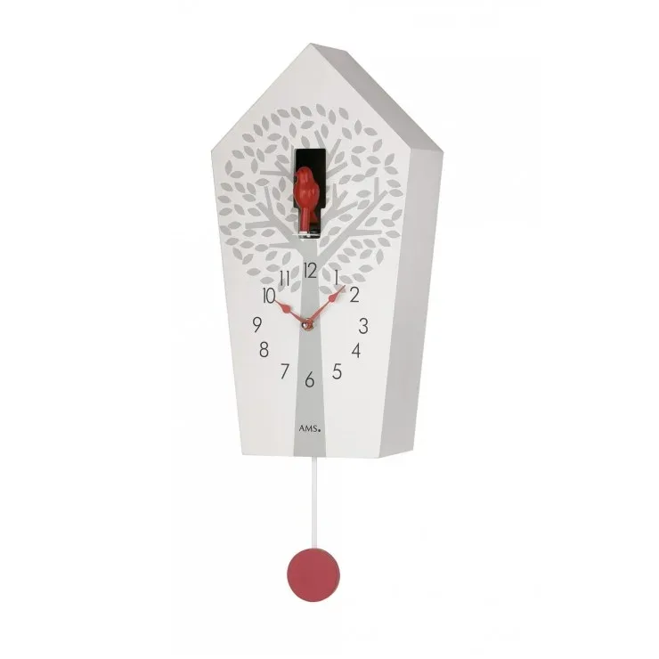 HORLOGE COUCOU QUARTZ MODERNE AMS - 7286 — image 1