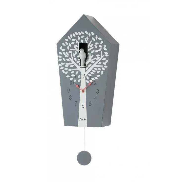 HORLOGE COUCOU QUARTZ MODERNE AMS - 7287 — image 1