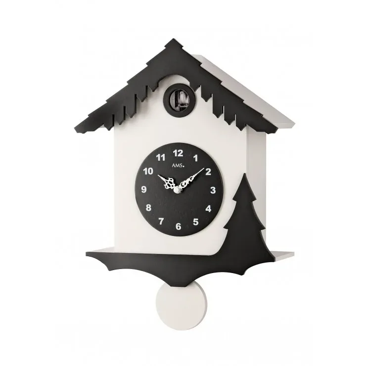 HORLOGE COUCOU QUARTZ MODERNE AMS - 7391 — image 1