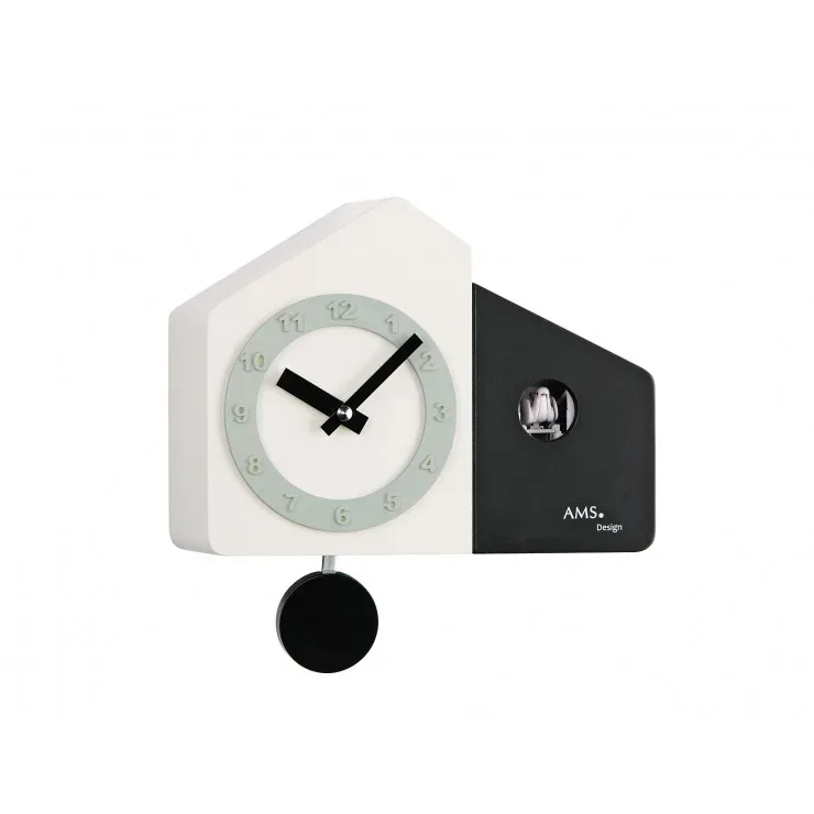 HORLOGE COUCOU QUARTZ MODERNE AMS - 7397 — image 1