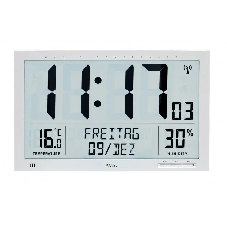 HORLOGE RADIO PILOTEE DIGITALE AMS - 5888 — image 1
