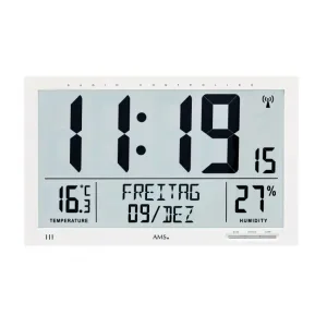 HORLOGE RADIO PILOTEE DIGITALE AMS - 5887 — image 1