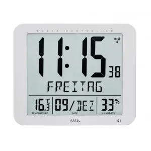 HORLOGE RADIO PILOTEE DIGITALE AMS - 5884 — image 1
