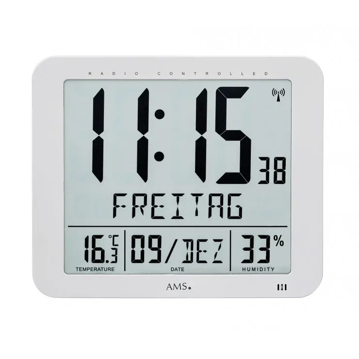 HORLOGE RADIO PILOTEE DIGITALE AMS - 5884 — image 1