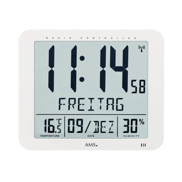HORLOGE RADIO PILOTEE DIGITALE AMS - 5886 — image 1