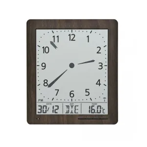 HORLOGE RADIO PILOTEE DIGITALE ANALOGIQUE AMS - 5893 — image 1