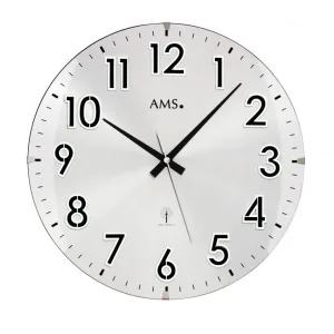 HORLOGE METAL ET VERRE RADIO PILOTEE AMS - 5973 — image 1