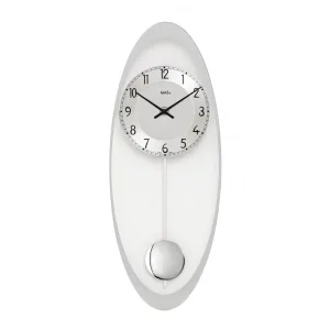 HORLOGE DESIGN EN VERRE A BALANCIER AMS- 7416 — image 1