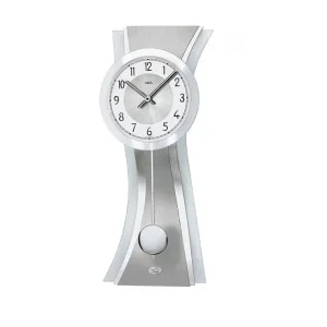 PENDULE DESIGN ALUMINIUM A BALANCIER - 7268 — image 1
