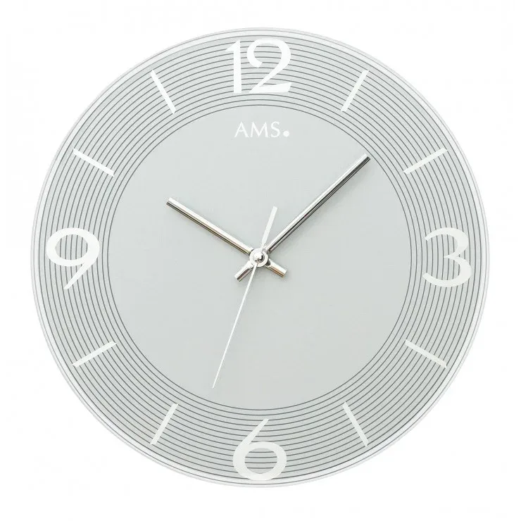HORLOGE EN VERRE IMPRIME AMS - 9571 — image 1