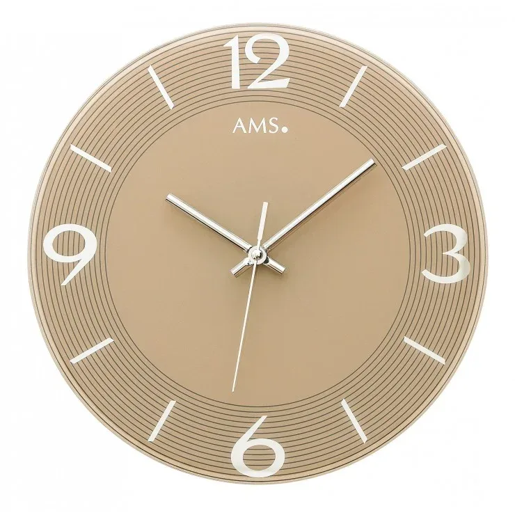 HORLOGE EN VERRE IMPRIME AMS - 9572 — image 1