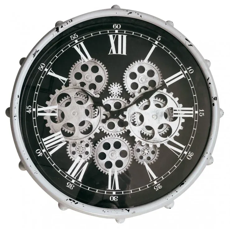 PENDULE MURALE QUARTZ MODERNE SILENCIEUSE — image 1