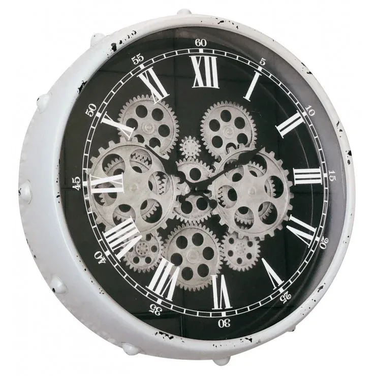 PENDULE MURALE QUARTZ MODERNE SILENCIEUSE — image 2