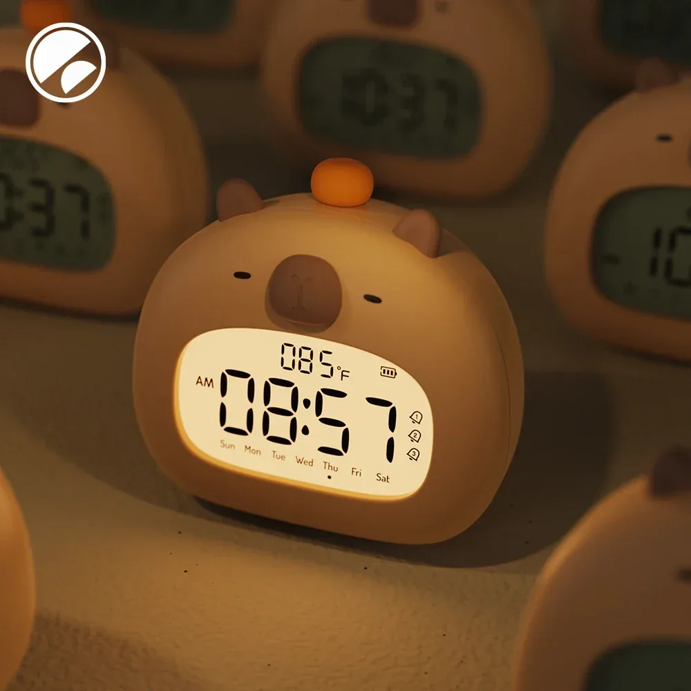 Réveil LED pour Enfants avec Veilleuse — image 2