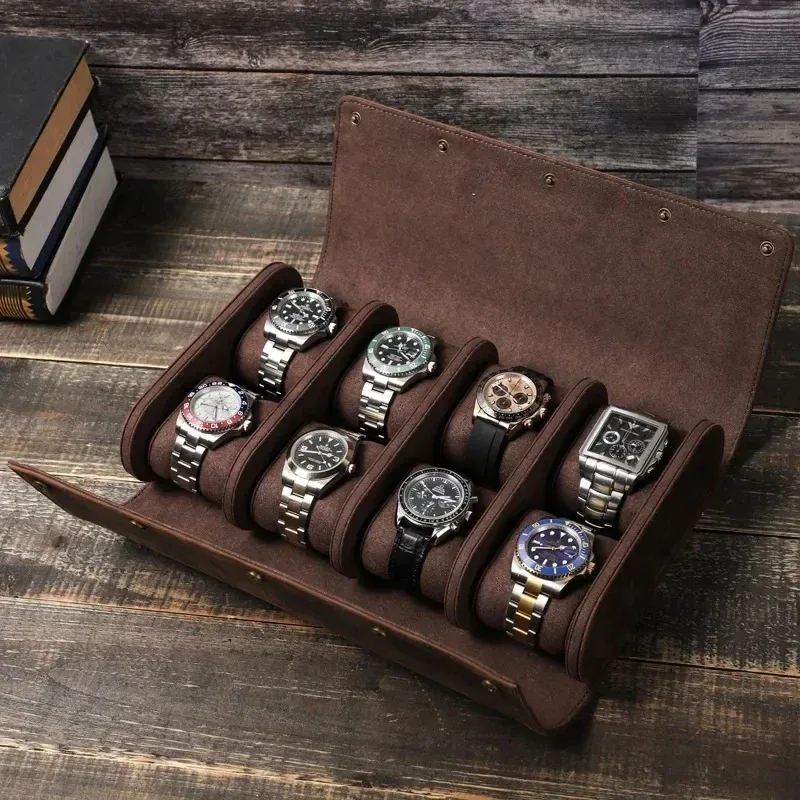 Organisateur de Montres en Cuir pour 6 Montres — image 2