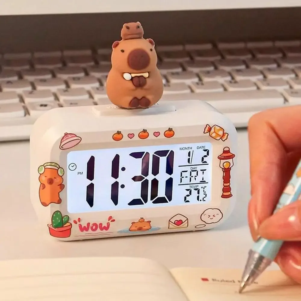 Horloge Numérique LED avec Capteur de Température — image 1