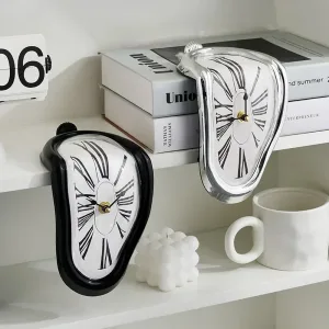 Horloge murale surréaliste plexiglas — image 1