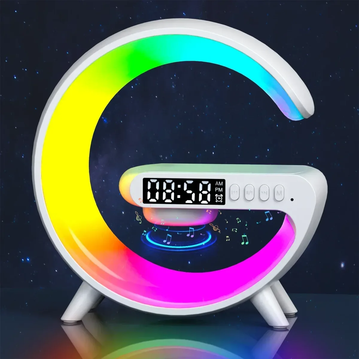Réveil RGB avec Chargeur Sans Fil — image 2