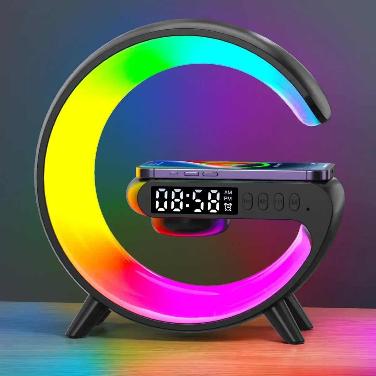 Réveil RGB avec Chargeur Sans Fil — image 3