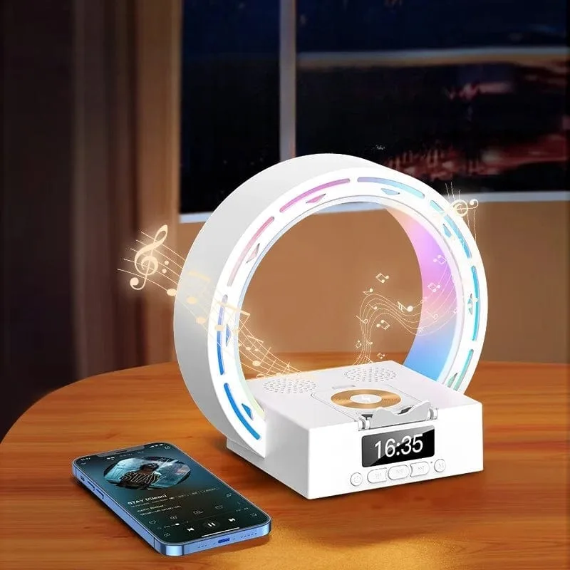 Réveil bluetooth lumineux
