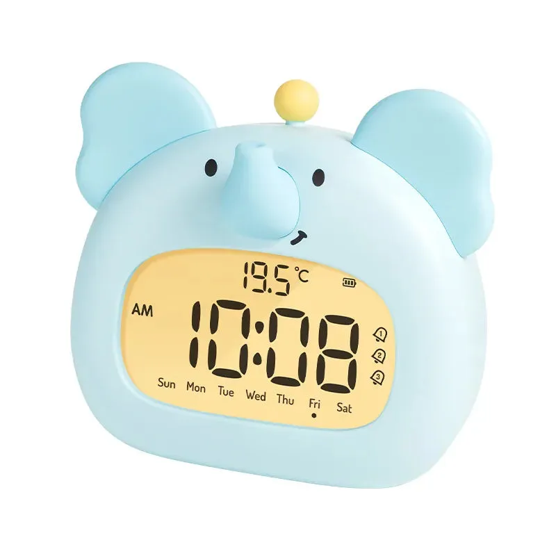 Réveil enfant éléphant
