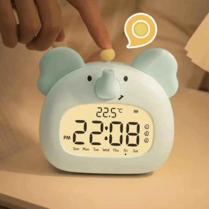 Réveil enfant éléphant