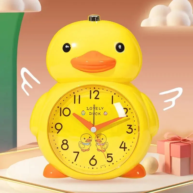 Réveil enfant canard coloré