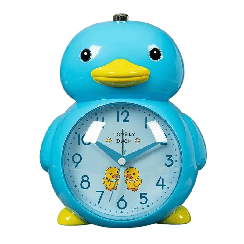 Réveil enfant canard coloré