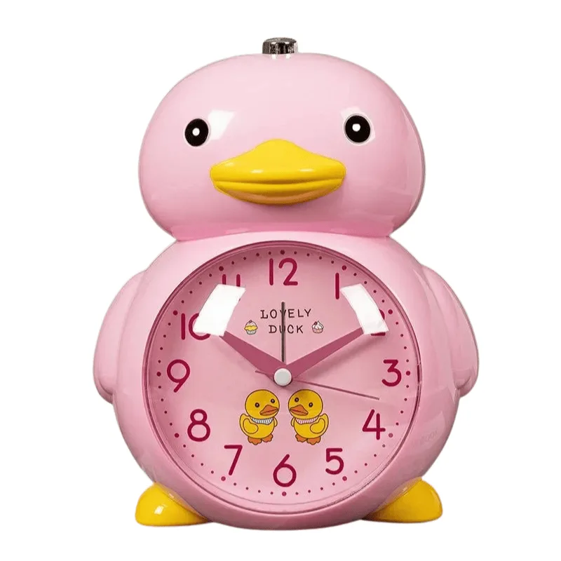 Réveil enfant canard coloré