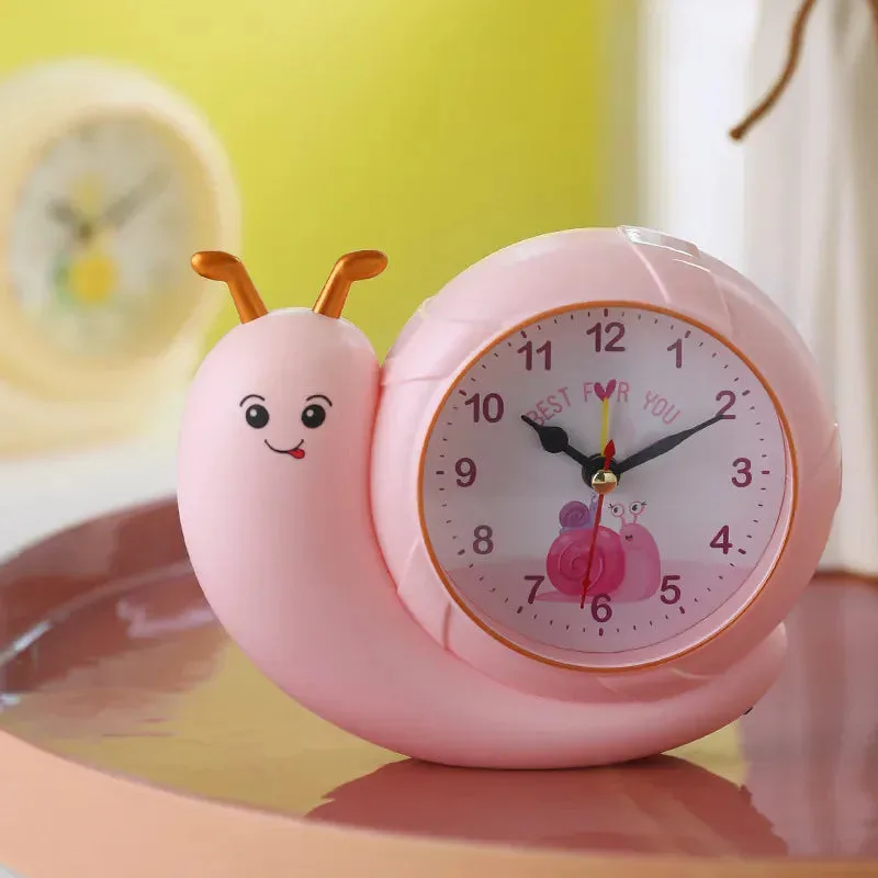 Réveil enfant escargot lumineux